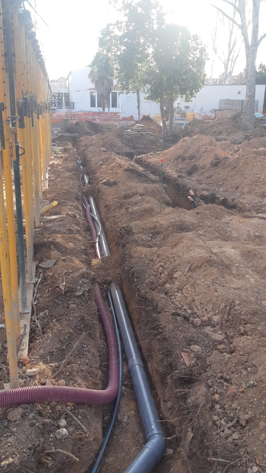 colector y conductos en reserva