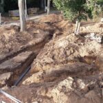 red de zanjas geotermia